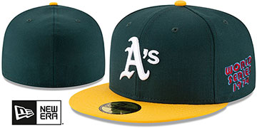 Athletics 1974 'WORLD SERIES CHAMPS' GAME Hat by New Era