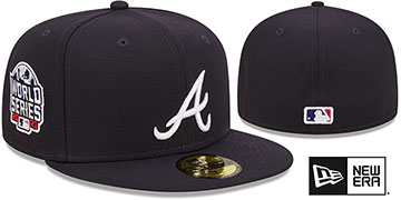 Braves 2021 'WORLD SERIES SIDE-PATCH UP' Fitted Hat by New Era