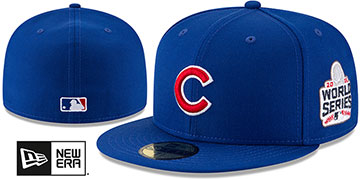 Cubs 'WORLD SERIES SIDE PATCH' Fitted Hat by New Era