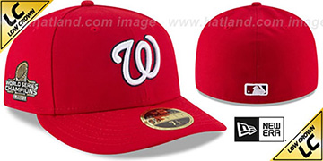Nationals '2019 LC WORLD SERIES' GAME CHAMPIONS Fitted Hat by New Era