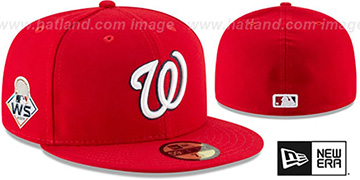 Nationals '2019 WORLD SERIES' GAME Fitted Hat by New Era