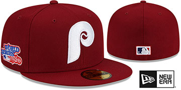Phillies 1980 'WORLD SERIES SIDE-PATCH UP' Fitted Hat by New Era