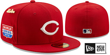 Reds 1975 'LOGO-HISTORY' Red Fitted Hat by New Era
