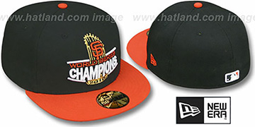 SF Giants 2010 'TROPHY CHAMPIONS' Hat by New Era