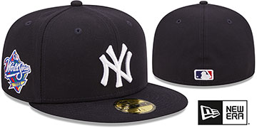 Yankees 1998 'WORLD SERIES SIDE-PATCH UP' Fitted Hat by New Era