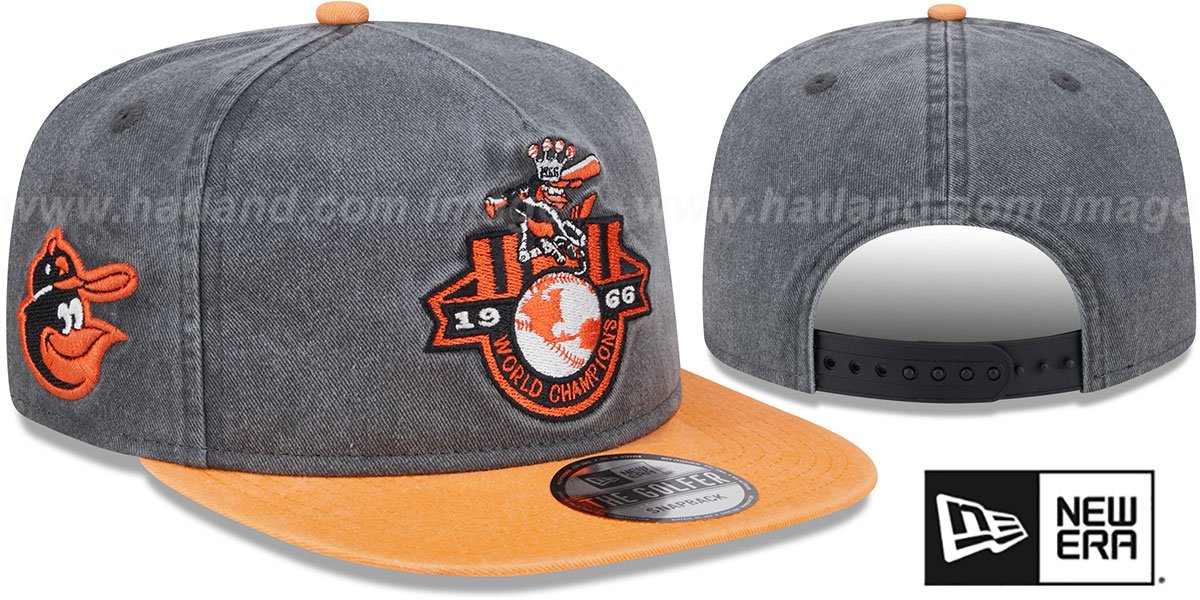 Orioles 'PIGMENT DYED GOLFER SNAPBACK' Hat by New Era