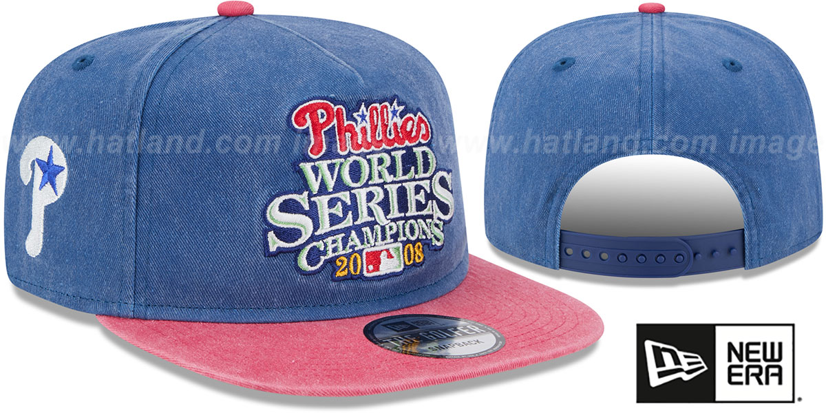 Phillies 'PIGMENT DYED GOLFER SNAPBACK' Hat by New Era