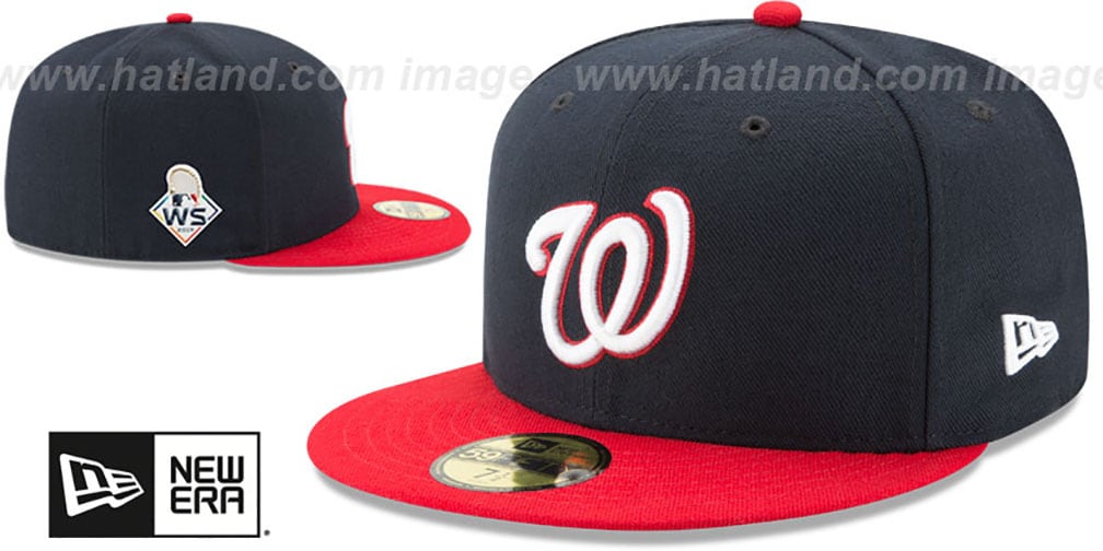 Nationals '2019 WORLD SERIES' ALTERNATE Fitted Hat by New Era