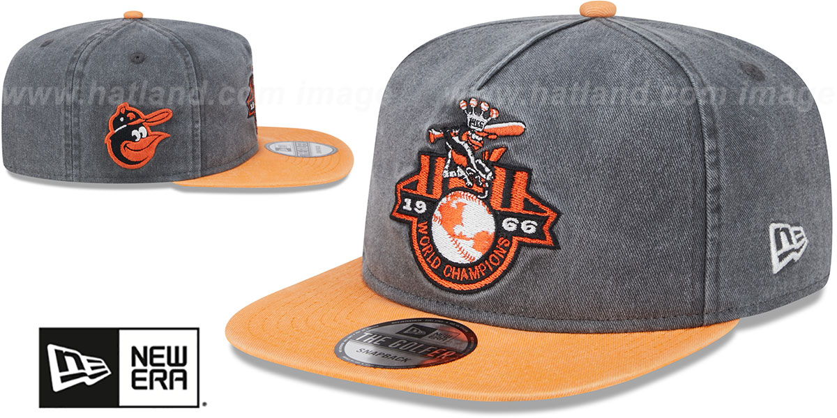 Orioles 'PIGMENT DYED GOLFER SNAPBACK' Hat by New Era