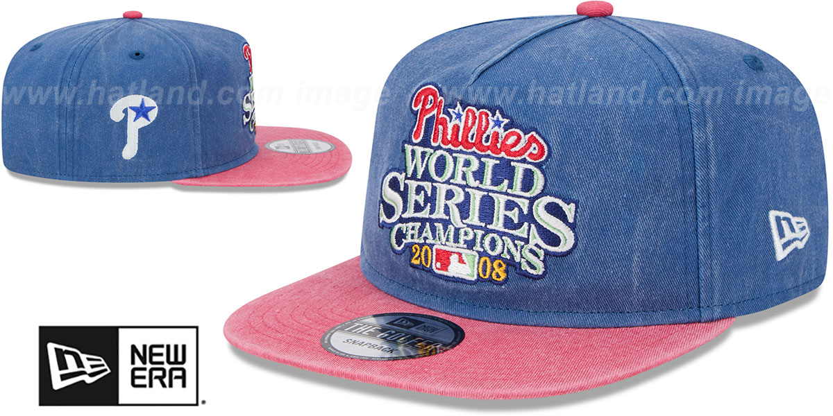 Phillies 'PIGMENT DYED GOLFER SNAPBACK' Hat by New Era