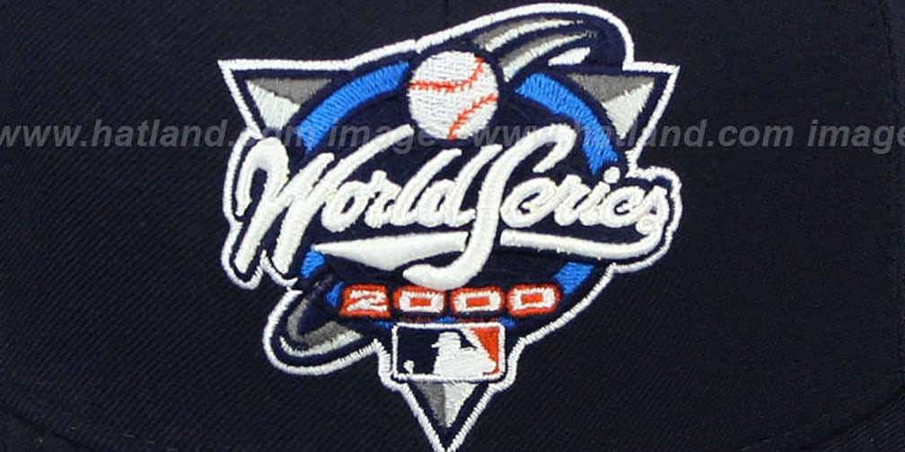 Yankees 2000 'CHAMPIONS PATCH' Navy Fitted Hat by New Era