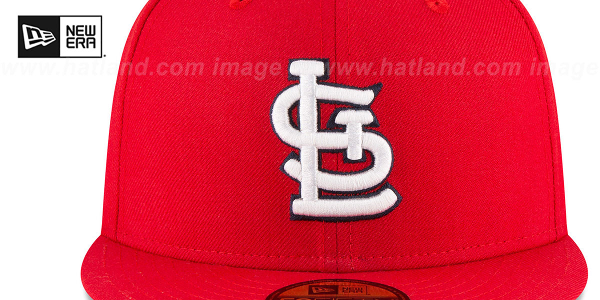 Cardinals 'WORLD SERIES SIDE PATCH' Fitted Hat by New Era