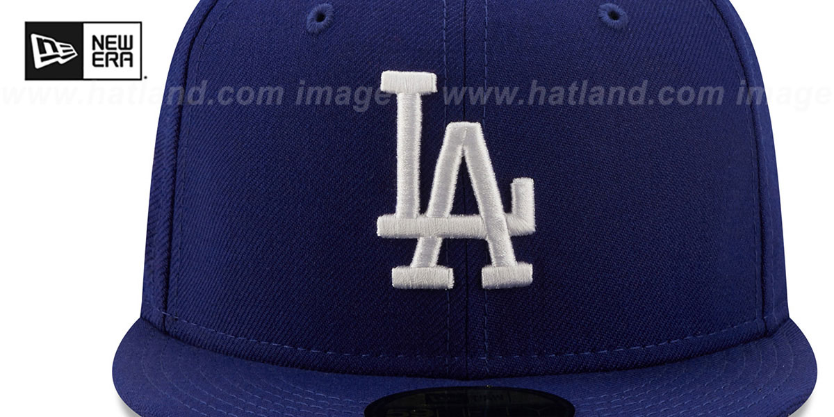 Dodgers 1981 'LOGO-HISTORY' Royal Fitted Hat by New Era