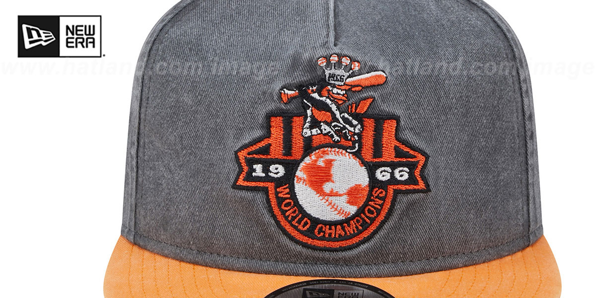 Orioles 'PIGMENT DYED GOLFER SNAPBACK' Hat by New Era