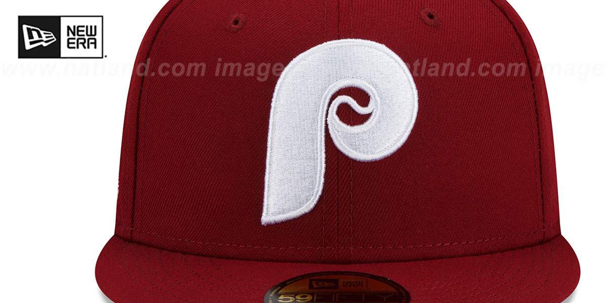 Phillies 1980 'WORLD SERIES SIDE-PATCH UP' Fitted Hat by New Era