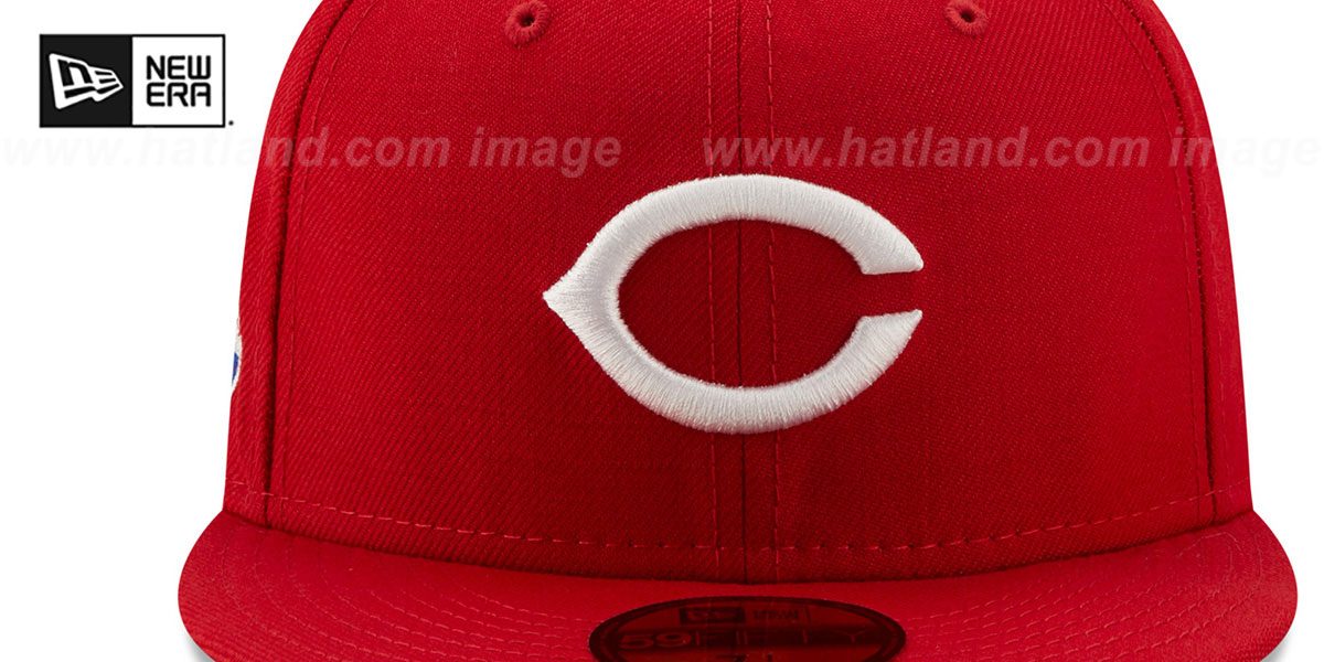 Reds 1975 'LOGO-HISTORY' Red Fitted Hat by New Era