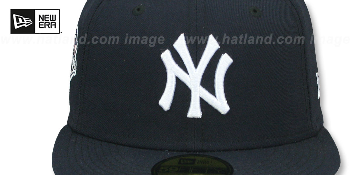 Yankees 1996 WORLD SERIES 'PINK-BOTTOM' Navy Fitted Hat by New Era