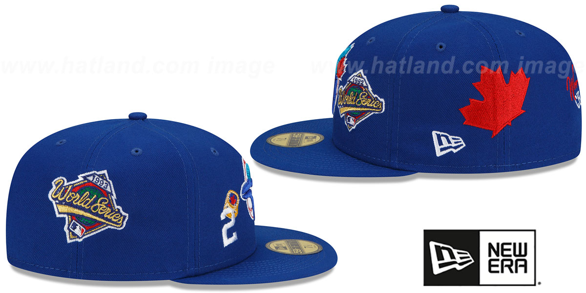Blue Jays 'RINGS-N-CHAMPIONS' Royal Fitted Hat by New Era