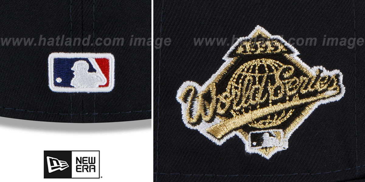 Braves 1995 'WORLD SERIES SIDE-PATCH UP' Fitted Hat by New Era