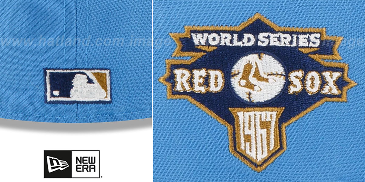 Red Sox 'CITY FLAG VISOR CLIP SIDE-PATCH' Blue Hat by New Era