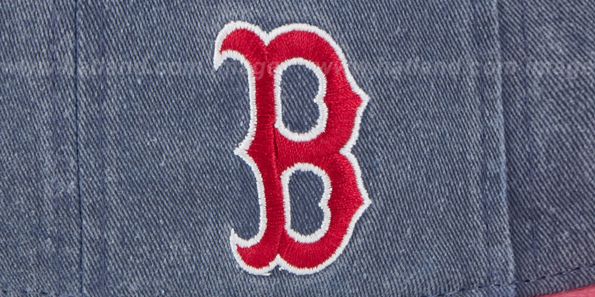 Red Sox 'PIGMENT DYED GOLFER SNAPBACK' Hat by New Era