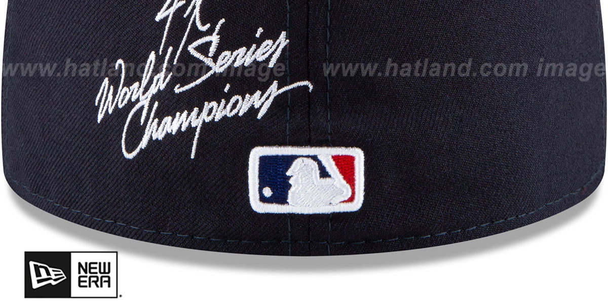 Tigers 'WORLD SERIES CHAMPS ELEMENTS' Navy Fitted Hat by New Era
